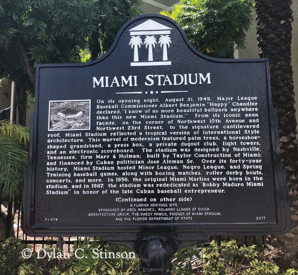 A brief history about the Miami Stadium