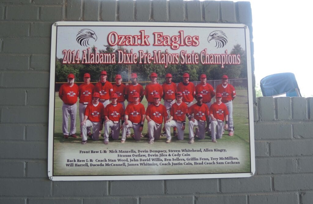 A group image of Ozark Eagles