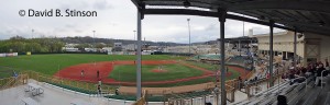 A panoramic view of Kelly Automotive Ballpark