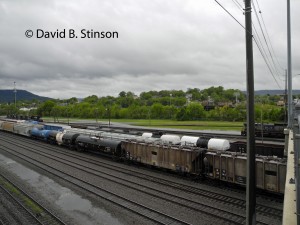 A view of Norfolk Southern Railway's Debutts Yard