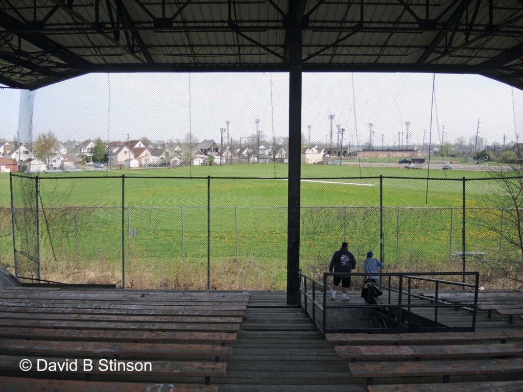 The Hamtramck Stadium view from the back