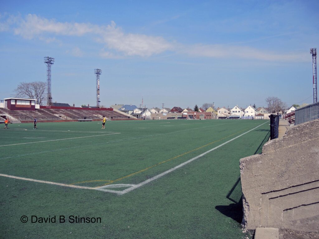A soccer field
