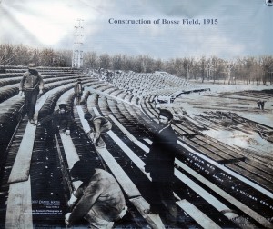 The Bosse Field under construction