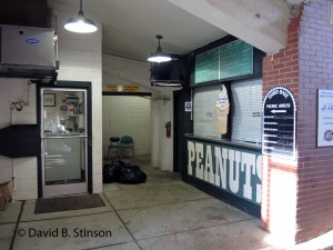 The concession stand at Bosse Field
