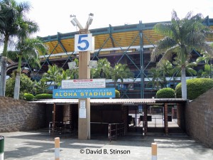 The Gate 5 of the Aloha Stadium