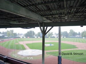 A view of the Salem Municipal Stadium