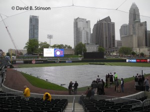 A view of the BB&T Ballpark