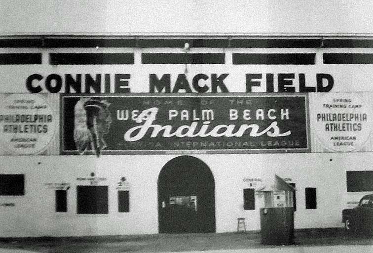 An old image of the Connie Mack Field