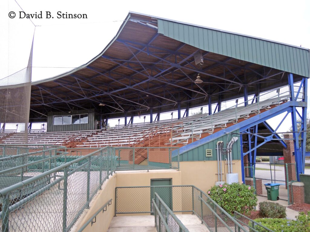 The Sanford Memorial Stadium viewing platforms