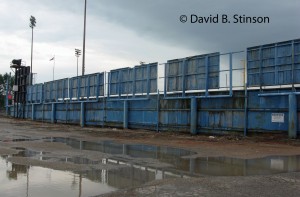 The Ned Skeldon Stadium barriers