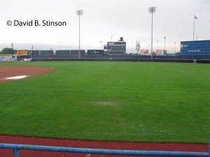 The Ned Skeldon Stadium grassy field