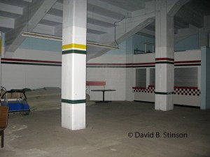 The concourse underneath former Fort Miami Park grandstand