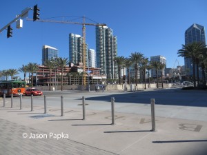 Buildings across the city