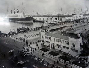 An old image of San Diego's Lane Field