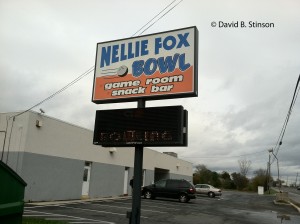 Nelly Fox Bowl signage