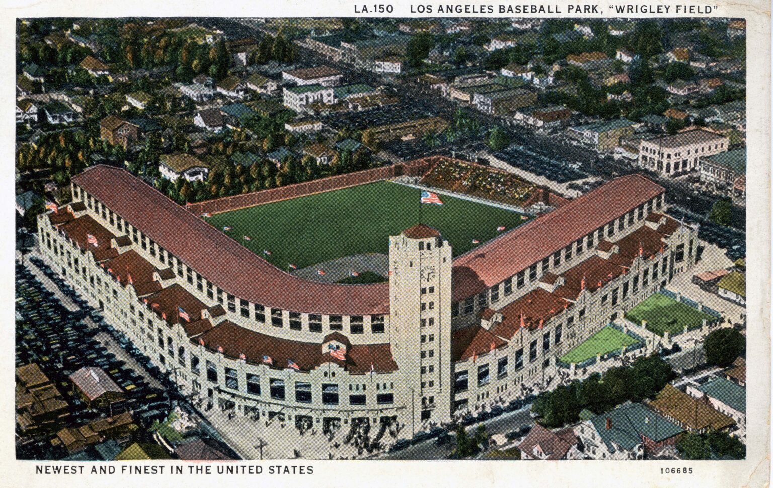 The West Coast Wrigley Field Deadball Baseball