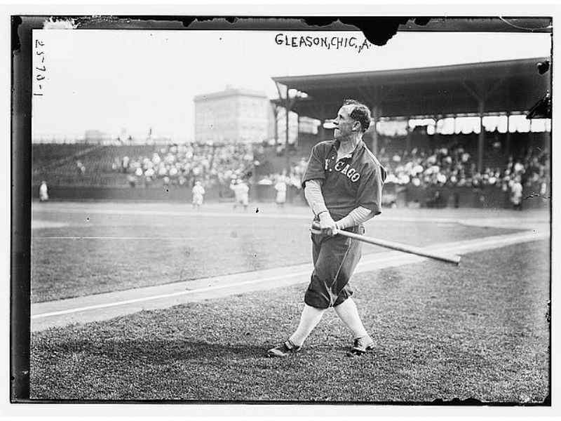 An image of Kid Gleason of the Chicago White Sox at Hilltop Park