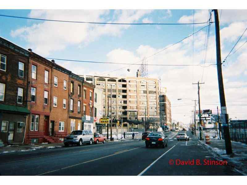 A view of Lehigh Avenue at 15th Street