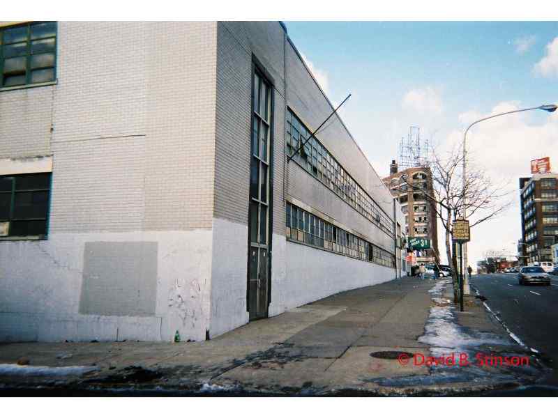 The former right field corner at Broad Street