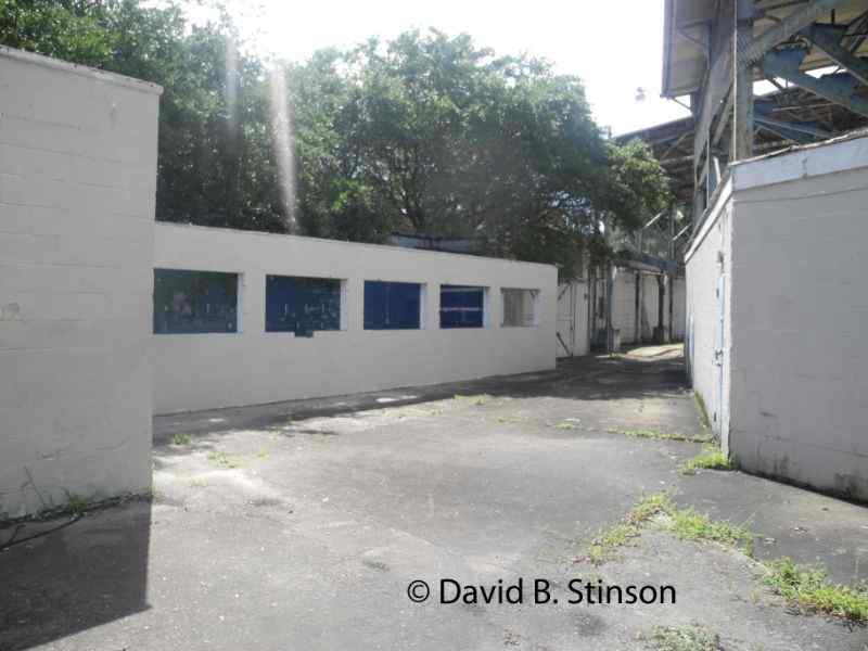 Former concession stands at College Park