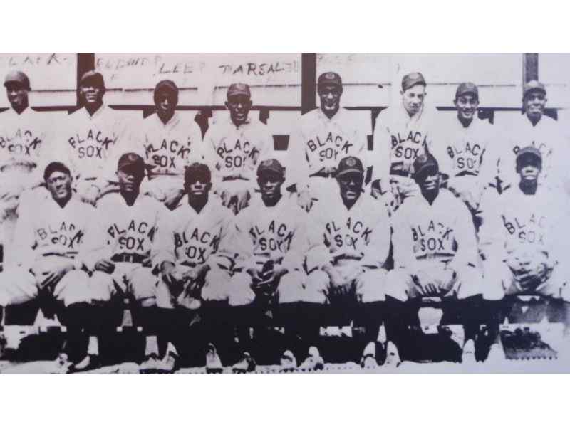 A group image of 1929 Baltimore Black Sox
