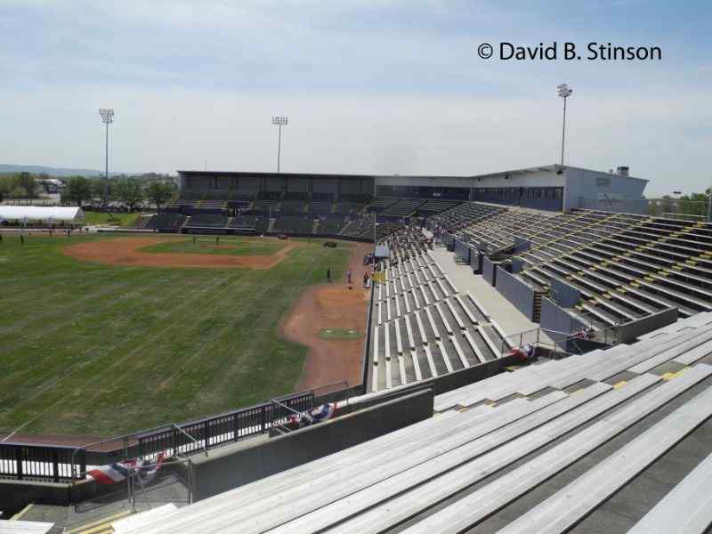 The Joe W. Davis left field seating bowl