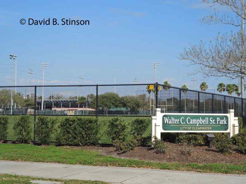 The fence of the Walter C. Campbell Sr. Park