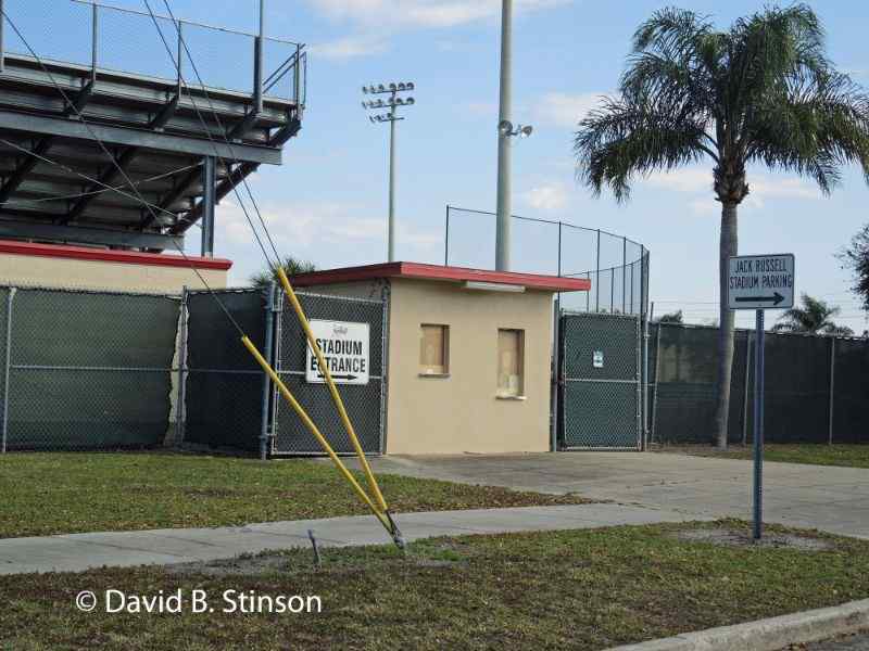 Jack Russel Stadium entrance