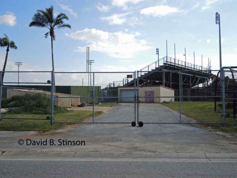 Jack Russel Stadium fence gates