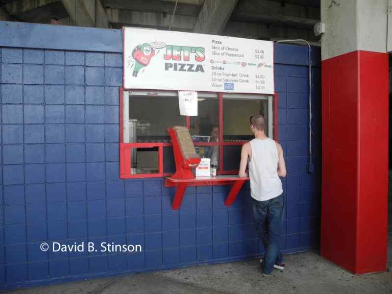 Jet's Pizza stall