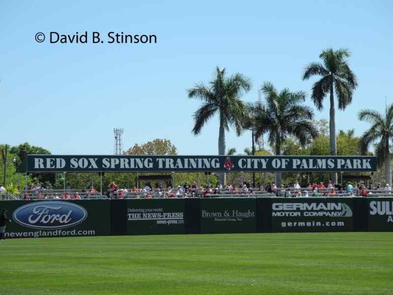 The Right Field Porch at City of Palms Park