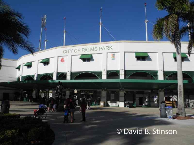 The City of Palms Park front facade
