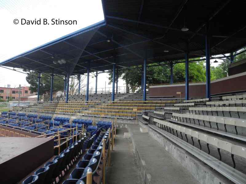 Box seats and general admission at Durham Athletic Park