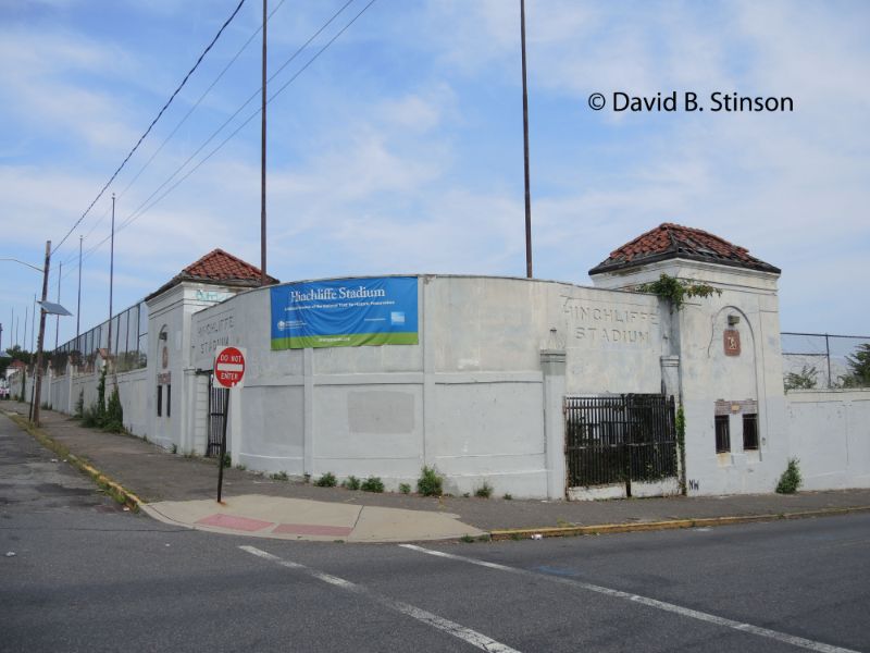 Hinchliffe Stadium walls