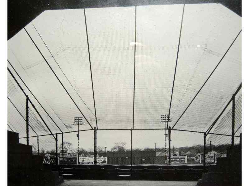 An old image of the Bulkeley Stadium