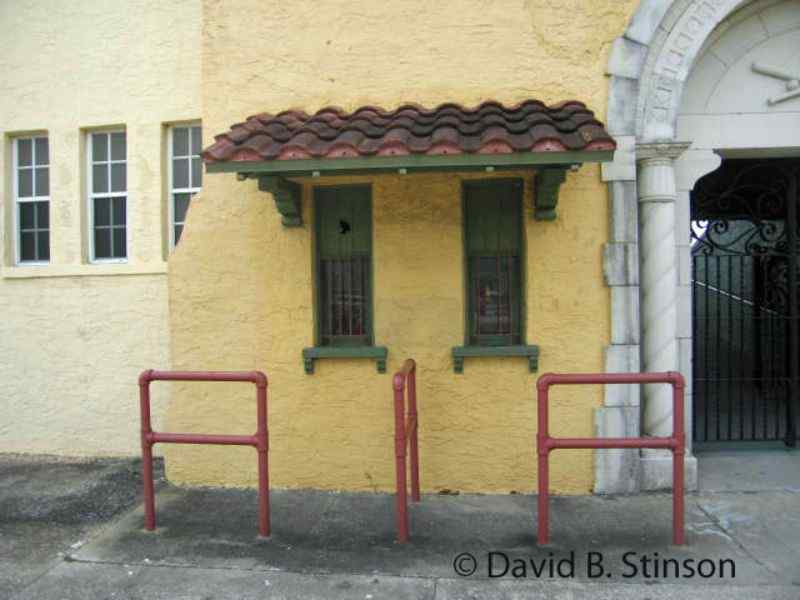 Ticket windows for Henley Field