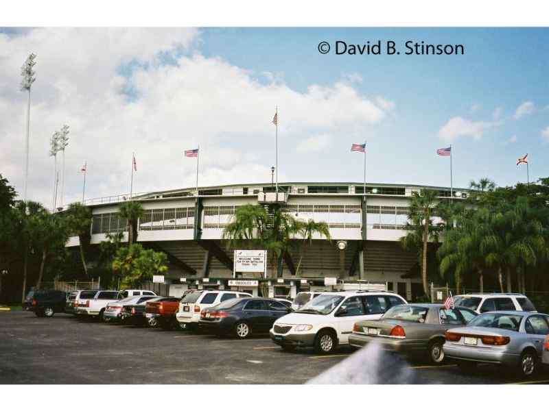 The exterior of the Fort Lauderdale Stadium