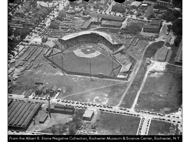 Red Wing Stadium (later Silver Stadium), 1963, Kodachrome : r/Rochester