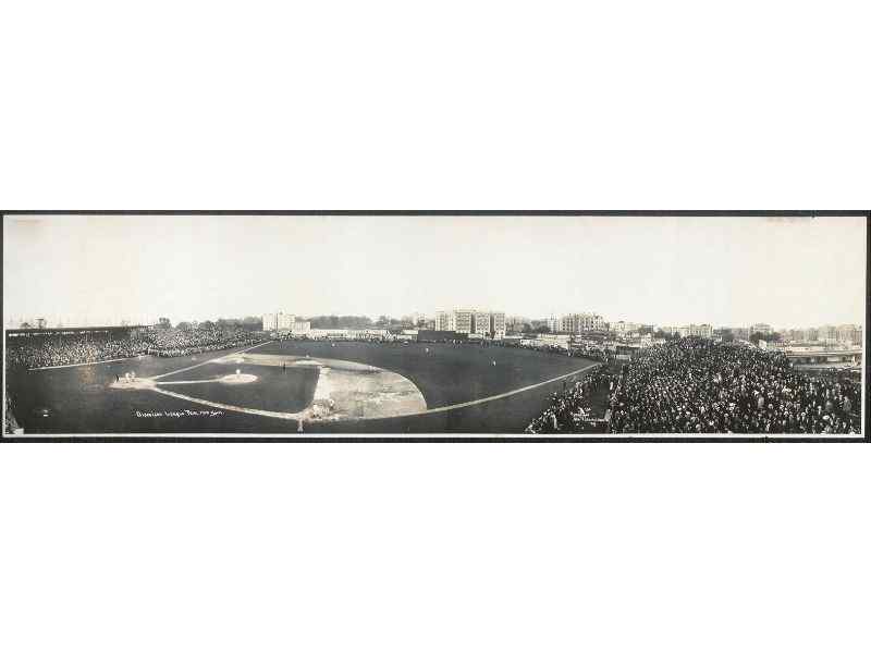 The American League Park in 1910