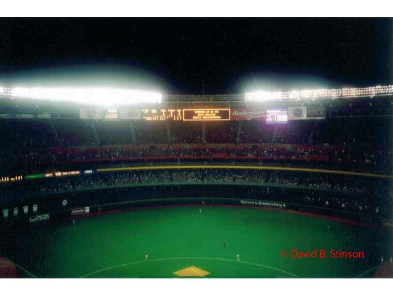 MLB Cathedrals on X: Cinergy Field (aka Riverfront Stadium) with