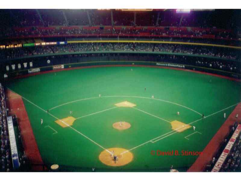 Riverfront Stadium - Cinergy Field - Cincinnati Ohio - Former Home of the Cincinnati  Reds