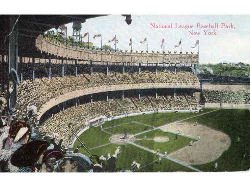 A drawing of a baseball stadium