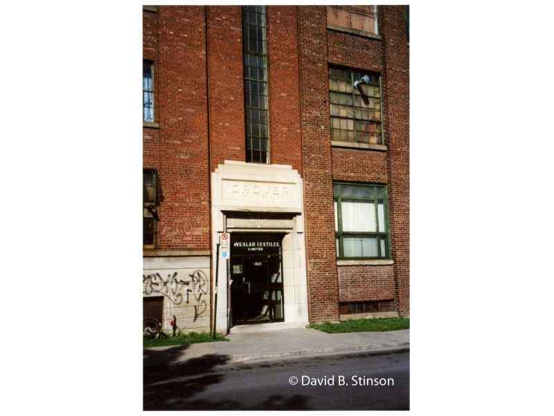 The entrance to Grover Building