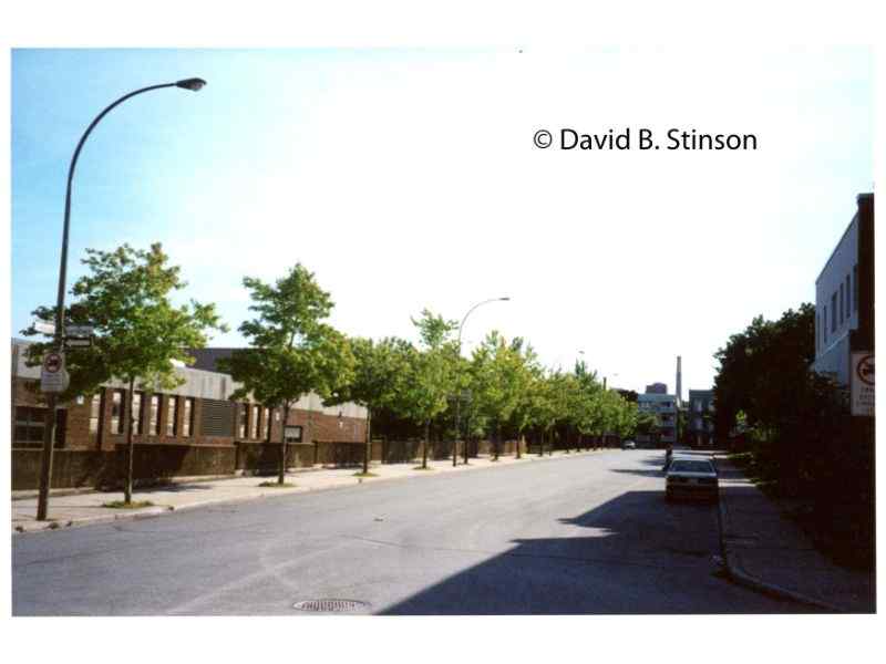 The former left field corner of Montreal Stadium