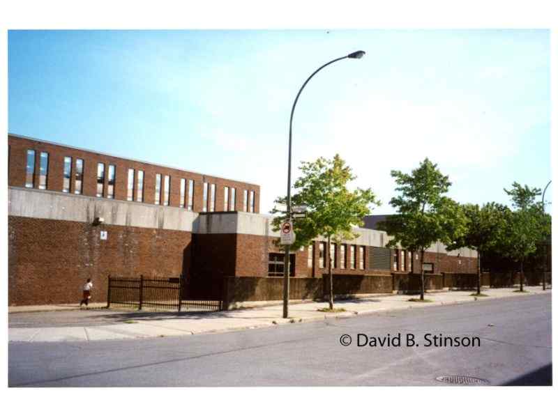 The Pierre Dupuy School on the former Montreal Stadium