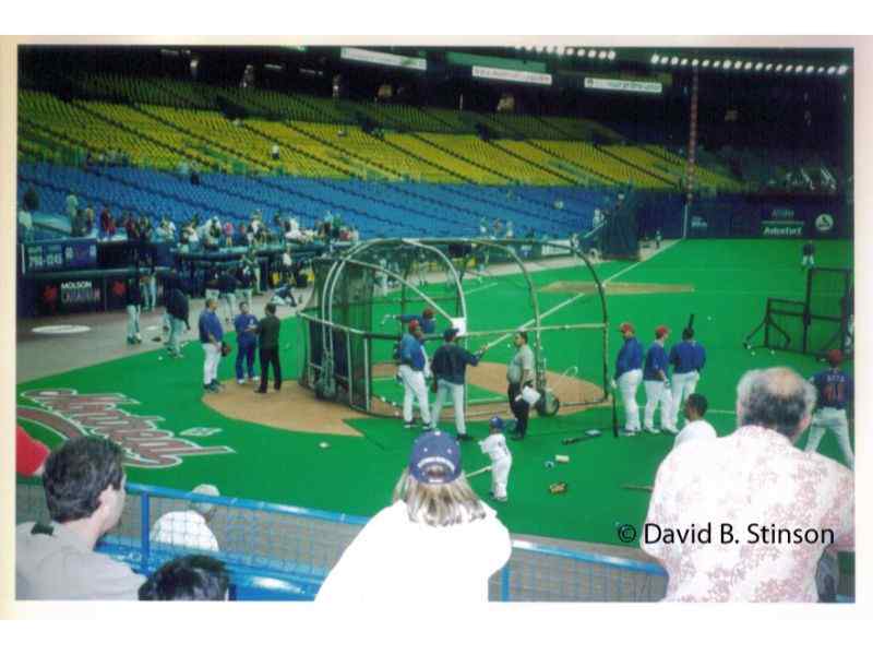 A practice at Stade Olympique