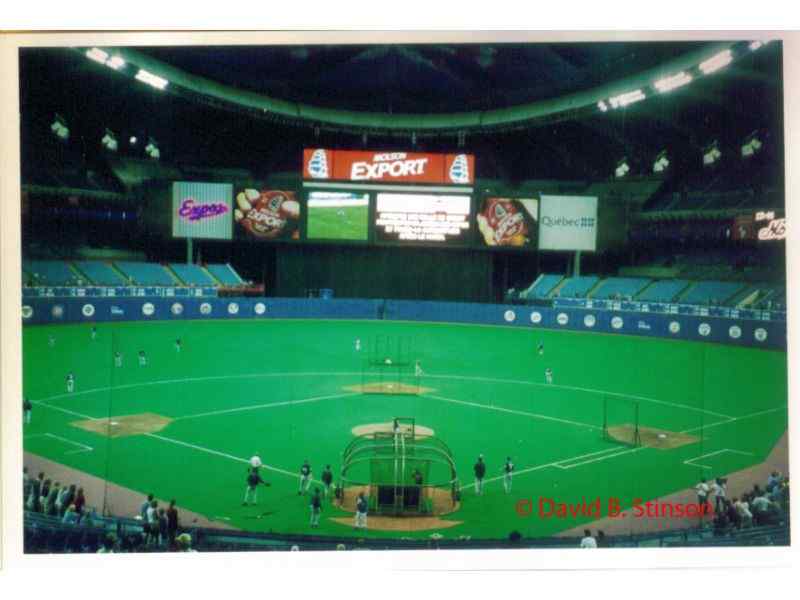 Olympic Stadium / Stade Olympic / Stade Olympique - Montreal Canada - Montreal  Expos Baseball Stadium