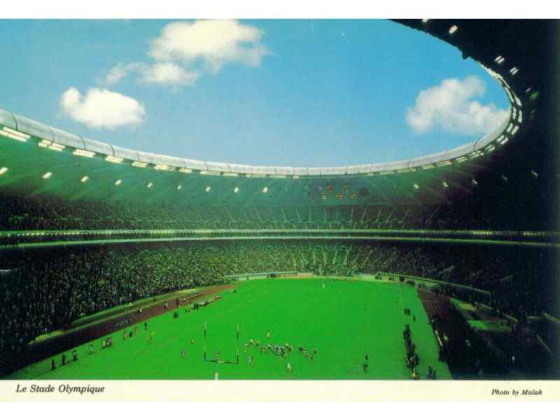 The Le Stade Olympique postcard