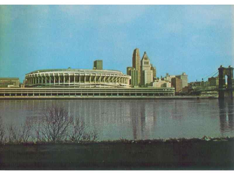 MLB Cathedrals on X: Cinergy Field (aka Riverfront Stadium) with