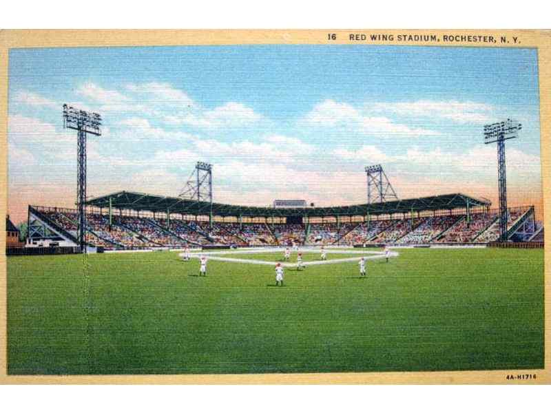There Once Was A Ballpark – Rochester's Silver Stadium/Red Wing Stadium -  Deadball Baseball